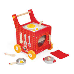 Chariot de cuisine The French Cocotte en bois