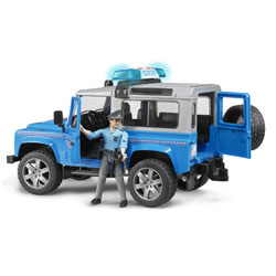Land Rover Defender Station avec Policier