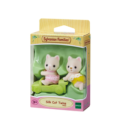 Sylvanian Families- 5422 - Set jumeaux Chats Soie