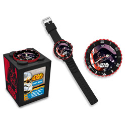 Montre Star Wars Stormtrooper Pour Garçons - Analogique Quartz, Bracelet Silicone - Apprentissage De L'heure