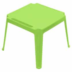 Table carrée enfant Verte