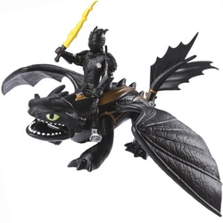 Dragon 3-Dragon Krokmou et figurine de Harold