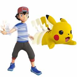 Pokémon-Figurine à fonctions Pikachu 12 cm