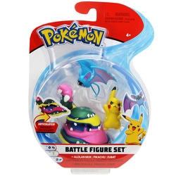 Figurines Pokémon Grotadmorv Pikachu et Nosferapti
