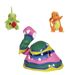 Figurines Pokémon Grotadmorv Salamèche et Embrylex