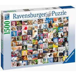Puzzle 1500 pièces 99 chats