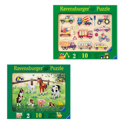 Puzzle en bois 10 pièces