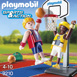 9210 - Playmobil joueurs de Basket-ball avec panier