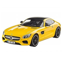 Maquette Mercedes amg GT avec peintures et accessoires