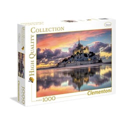 Puzzle 1000 pièces Mont Saint-Michel