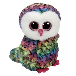 Beanie Boo's-Peluche Owen le hibou 23 cm