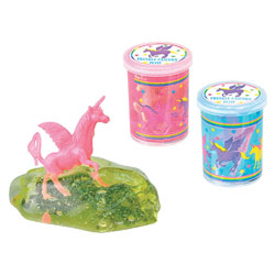 Pâte Slime paillettes licorne