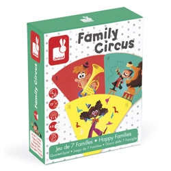 Jeu de 7 familles Family Circus