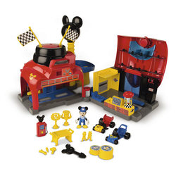 Garage de course Mickey Mouse