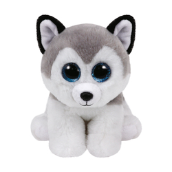 Peluche Beanie babies Buff le husky 15 cm