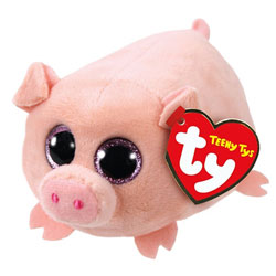 Peluche Tenny tys - Curly le cochon 8 cm