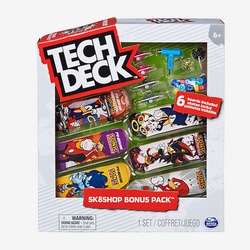 Tech Deck - Coffret Skateshop Bonus Pack - Mini skate à personnaliser Sonic