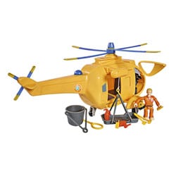 Sam le pompier - helicoptere wallaby 2 - + 1 figurine - fonctions sonores et lumineuses 