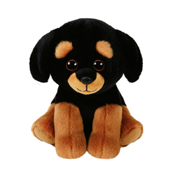 Peluche Beanie babies Trevour le rottweiller 15 cm