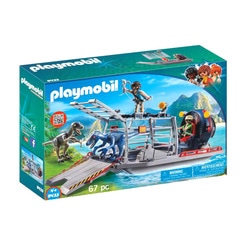 9433 - Playmobil bateau avec cage et deinonychus