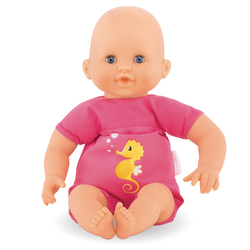 Poupon Mon premier bébé bain plouf rose