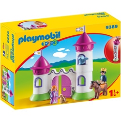 9389 - Playmobil 1.2.3 Château de princesse