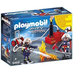 9468 - Pompiers avec matériel d'incendie Playmobil City Action