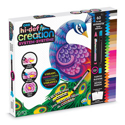 Boite de crayons ORB hi-def création 63 pièces