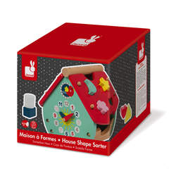 Maison à formes Baby Forest en bois