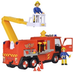 Camion de pompier Jupiter et 1 figurines Sam le Pompier