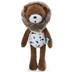 Filoo-Peluche doudou Pantin Ourson Gaston 27 cm