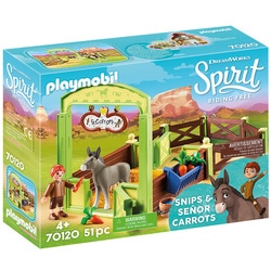 70120 - Playmobil Spirit - La Mèche et Monsieur Carotte Box
