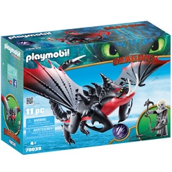 70039 - Playmobil Dragons 3 - Agrippemort et Grimmel