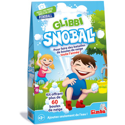 Glibbi snowball - jeu d'extérieur - boules de neige 