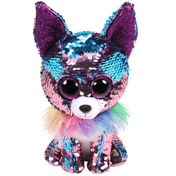 Flippables-Peluche à sequins Yappy le Chihuahua 15 cm