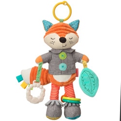 Peluche d'éveil Renard copain de jeu