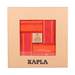 Coffret Kapla couleur rouge/orange avec livre