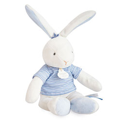 Doudou pantin lapin matelot