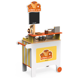 Stand de crêpes mobile en bois