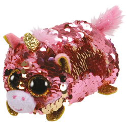 Teeny Ty sequins - Peluche Sunset la licorne 8 cm