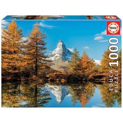 Puzzle 1000 pièces – Mont Cervin en automne