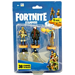 Blister 5 Tampons Personnages Fortnite