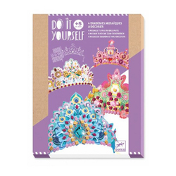Kit Créatif Djeco Masques Mosaïques Animaux Jungle - Activité Manuelle Enfants - Décorer Des Masques