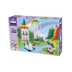 Puzzle mini pastel montgolfière 360 pièces - Plus-Plus