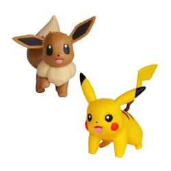 Figurines Pokémon - Pikachu et Evoli 5 cm