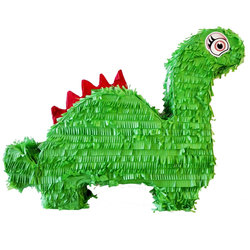 Pinata dinosaure vert