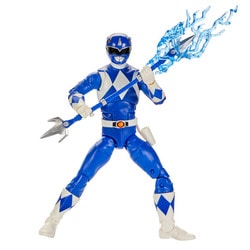 Figurine Power Rangers Lightning Collection 15 cm - Mighty Morphin Ranger bleu