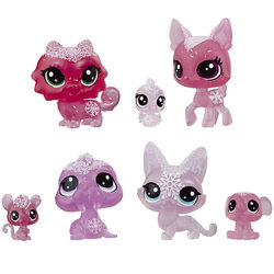 Coffret 7 figurines Collection givrée - Littlest Pet Shop