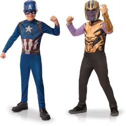 Avengers - Panoplies Thanos et Captain America 5-6 ans