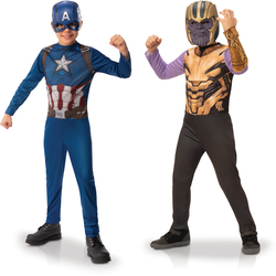 Avengers - Panoplies Thanos et Captain America 7-8 ans 